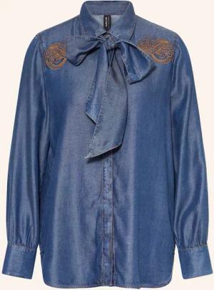 MARC CAIN Bluse mit abnehmbarer Schluppe