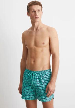 Marc OPolo Badeshorts "Mini Geo Print" mit trendigem Allover-Print