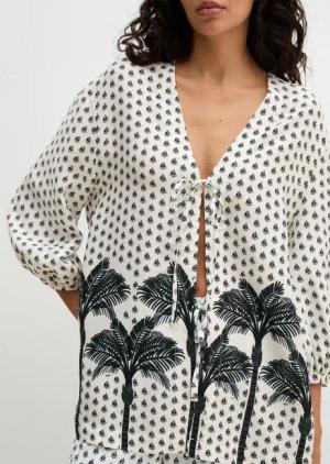 Marc OPolo Bustier-Bikini-Top "Palm Geo Print"