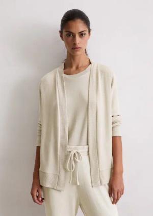 Marc O'Polo Cardigan Soft Knit Langarm, ohne Verschluß, Feinstrick