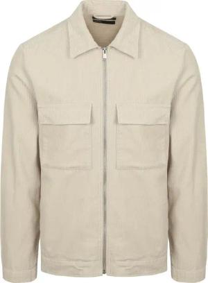 Marc O'Polo Corduroy Hemdjacke Ecru - Größe XL