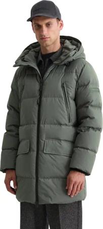 Marc OPolo Daunenjacke mit Kapuze Pufferjacke, regular fit, eingesetzte, elastische Ärmelabschlüsse