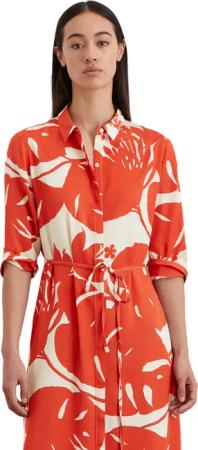 Marc OPolo Druckkleid "aus fließendem Viskose-Twill"