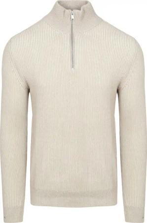 Marc O'Polo Half Zip Pullover Grau - Größe XL