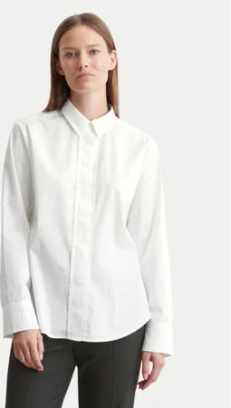 Marc O'Polo Hemd 408 0901 42453 Weiß Regular Fit