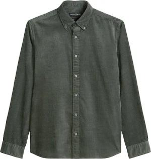 MARC O'POLO Hemd  dunkelgrün | S