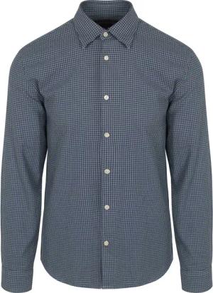 Marc O'Polo Hemd Kariert Blau  - Größe XXL