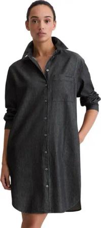 Marc O'Polo Hemdblusenkleid aus Baumwoll-Chambray