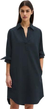 Marc O'Polo Hemdblusenkleid aus Organic-Cotton-Lyocell-Leinen-Mix