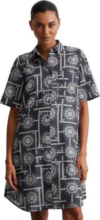 Marc O'Polo Hemdblusenkleid mit Allover Print, mit Unterkleid