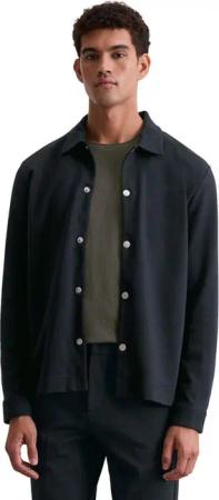 Marc O'Polo Hemdjacke Sweat-Overshirt regular fit aus Bio-Baumwoll-Mix