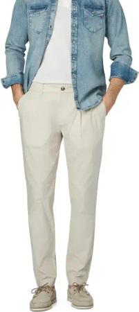 Marc O'Polo Herren Bundfaltenhose beige