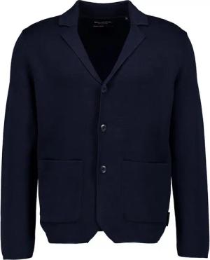 Marc O'Polo Herren Cardigan blau unifarben