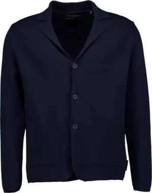 Marc O'Polo Herren Cardigan braun Bio-Baumwolle unifarben