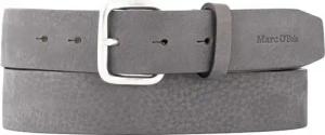 Marc O'Polo Herren Gürtel grau Nubuk