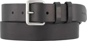 Marc O'Polo Herren Gürtel schwarz Glattleder