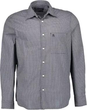 Marc O'Polo Herren Hemd blau Baumwolle