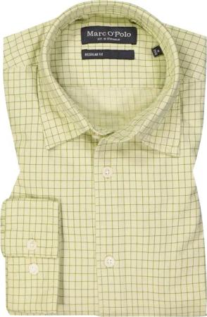 Marc O'Polo Herren Hemd grün kariert