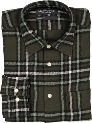 Marc O'Polo Herren Hemd grün kariert