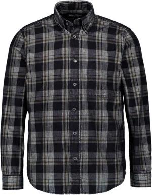 Marc O'Polo Herren Hemd schwarz kariert