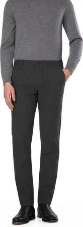 Marc O'Polo Herren Hose schwarz gemustert