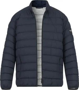 Marc O'Polo Herren Jacke blau unifarben