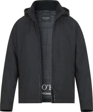 Marc O'Polo Herren Jacke schwarz Nylon unifarben