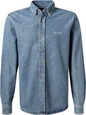 Marc O'Polo Herren Jeanshemd blau