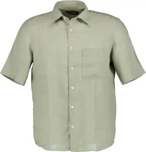 Marc O'Polo Herren Kurzarmhemd grün