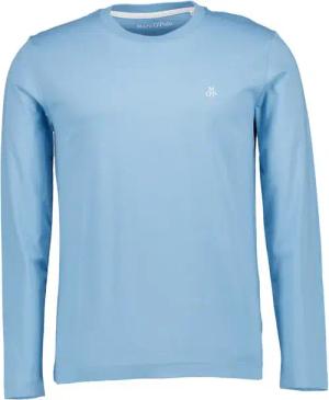 Marc O'Polo Herren Longsleeve blau Baumwolle