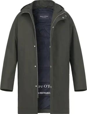 Marc O'Polo Herren Mantel braun unifarben