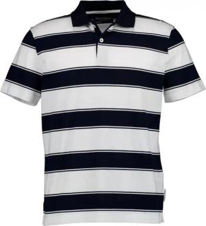 Marc O'Polo Herren Polo-Shirt blau gestreift