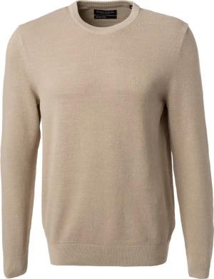 Marc O'Polo Herren Pullover beige unifarben