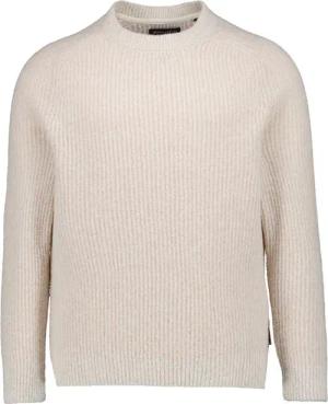 Marc O'Polo Herren Pullover beige unifarben