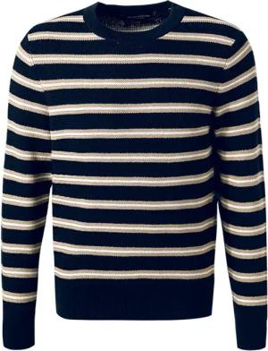 Marc O'Polo Herren Pullover blau Gestreift