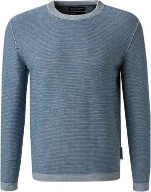 Marc O'Polo Herren Pullover blau unifarben