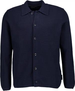 Marc O'Polo Herren Pullover blau unifarben