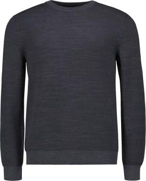 Marc O'Polo Herren Pullover grau Baumwolle unifarben