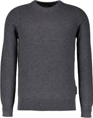 Marc O'Polo Herren Pullover grau unifarben