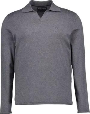 Marc O'Polo Herren Pullover grau unifarben