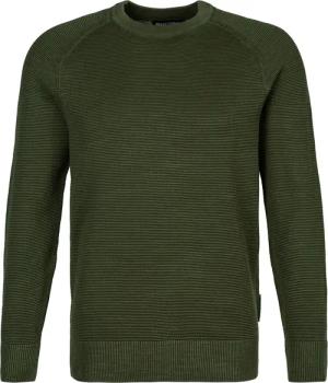 Marc O'Polo Herren Pullover grün unifarben