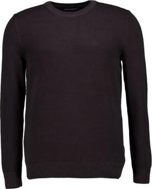 Marc O'Polo Herren Pullover schwarz unifarben