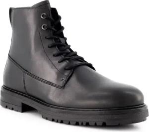 Marc O'Polo Herren Schuhe schwarz Glattleder