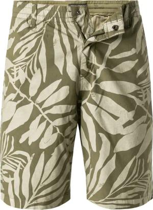 Marc O'Polo Herren Shorts grün gemustert