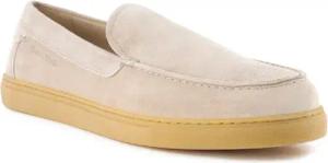 Marc O'Polo Herren Slipper braun Veloursleder