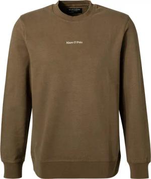 Marc O'Polo Herren Sweatshirt braun unifarben