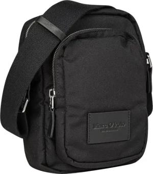 Marc O'Polo Herren Umhängetasche schwarz Mikrofaser/Nylon