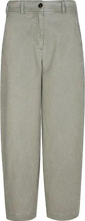 MARC O'POLO Hose Barrel Leg grau | 36