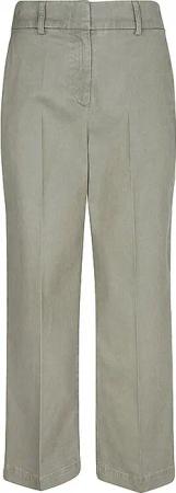 MARC O'POLO Hose Barrel Leg MEA STRAIGHT grau | 34