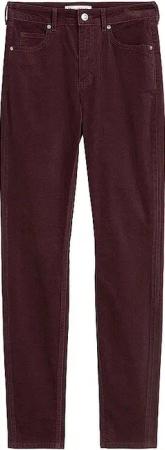 MARC O'POLO Hose Slim Fit dunkelrot | 26/L32